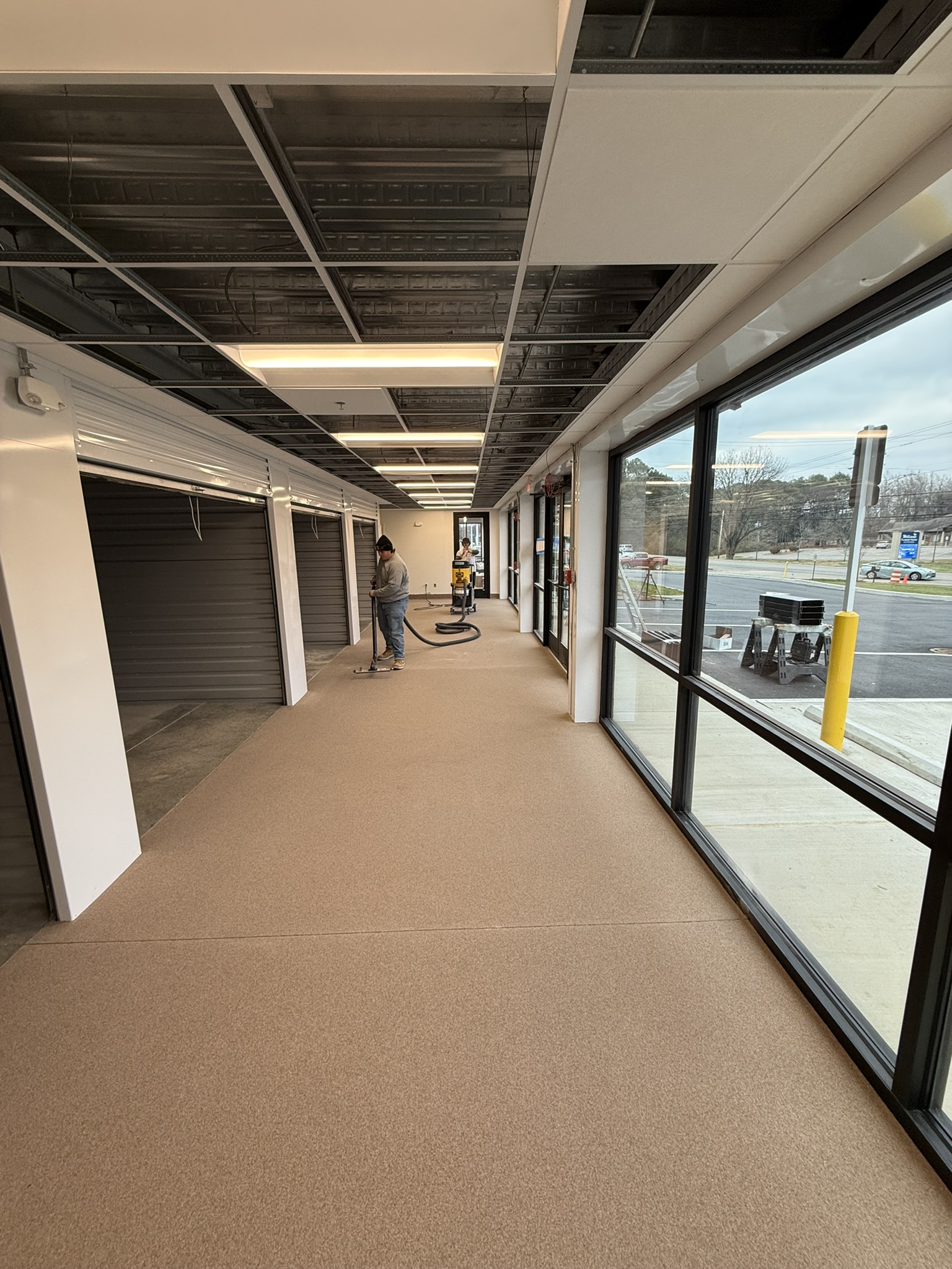Quartz Broadcast Epoxy Commercial Installation